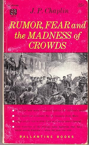 Immagine del venditore per Rumor, Fear and the Maddness of Crowds venduto da John Thompson