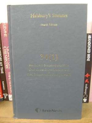 Bild des Verkufers fr Halsbury's Statutes of England and Wales, Fourth Edition, Volume 34 (1): Planning and Compulsory Acquisition zum Verkauf von PsychoBabel & Skoob Books
