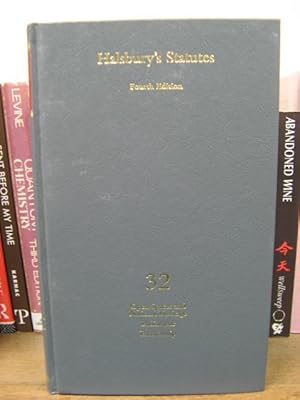 Seller image for Halsbury's Statutes of England and Wales, Fourth Edition, Volume 32: Open Spaces and National Heritage; Parliament; Partnership for sale by PsychoBabel & Skoob Books