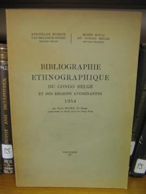 Seller image for Bibliographie Ethnographique du Congo Belge et des Regions Avoisinantes 1954 for sale by PsychoBabel & Skoob Books