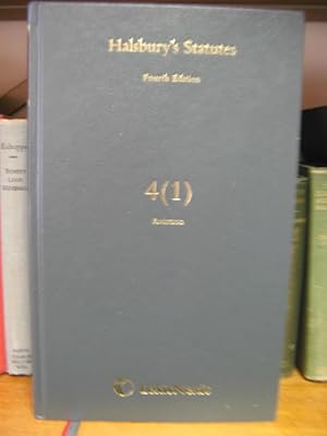Bild des Verkufers fr Halsbury's Statutes: Fourth Edition, Volume 4 (1): Aviation: 2008 Reissue zum Verkauf von PsychoBabel & Skoob Books