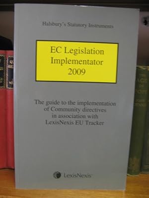 Bild des Verkufers fr Halsbury's Statutory Instruments: EC Legislation Implementator 2009 zum Verkauf von PsychoBabel & Skoob Books