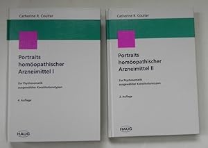 Image du vendeur pour Bd 1: Portraits homopathischer Arzneimittel I. Bd 2: Portraits homopathischer Arzneimittel II. mis en vente par Antiquariat Im Seefeld / Ernst Jetzer