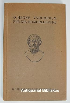 Image du vendeur pour Vademekum fr die Homerlektre. Mit 2 Krtchen im Text. mis en vente par Antiquariat Bibliakos / Dr. Ulf Kruse