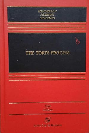 Immagine del venditore per The Torts Process (Fifth Edition) venduto da Shoestring Collectibooks