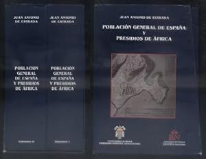 POBLACION GENERAL DE ESPAÑA Y PRESIDIOS DE AFRICA. DOS VOLUMENES.