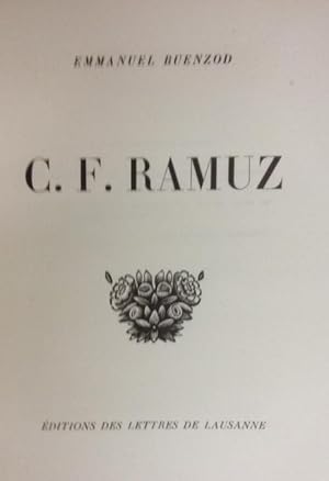 Seller image for C. F. RAMUZ for sale by ABC - Eric Girod