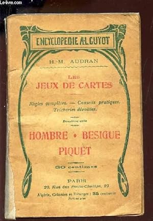 Imagen del vendedor de LES JEUX DE CARTES : HOMBRE - BESIGNE - PIQUET a la venta por Le-Livre