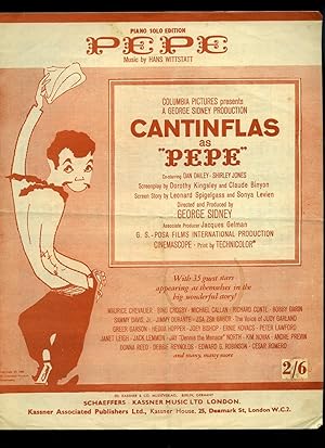 Imagen del vendedor de Pepe [Vintage Piano Sheet Music] a la venta por Little Stour Books PBFA Member