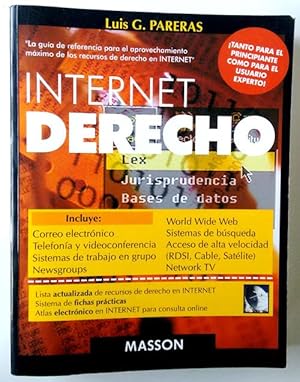 Immagine del venditore per Internet y derecho venduto da Librera Salvalibros Express