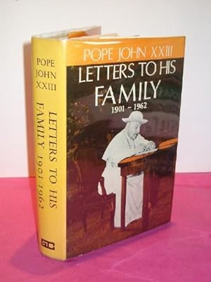 Image du vendeur pour POPE JOHN XXIII LETTERS TO HIS FAMILY (1901 -1963) mis en vente par LOE BOOKS
