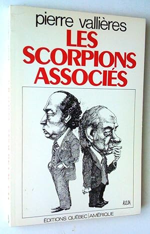 Bild des Verkufers fr Les Scorpions associs zum Verkauf von Claudine Bouvier