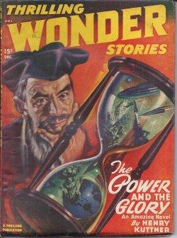 Seller image for THRILLING WONDER Stories: December, Dec. 1947 for sale by Books from the Crypt