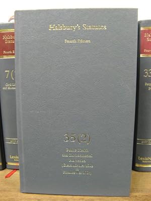 Seller image for Halsbury's Statutes of England and Wales, Fourth Edition, Volume 35 (2): Public Health and Environmental Protection for sale by PsychoBabel & Skoob Books