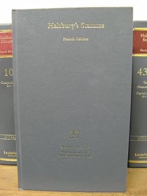 Seller image for Halsbury's Statutes of England and Wales, Fourth Edition, Volume 27: Markets and Fairs; Matrimonial Law and Civil Partnerships for sale by PsychoBabel & Skoob Books