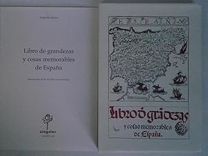 Imagen del vendedor de LIBRO DE GRANDEZAS Y COSAS MEMORABLES DE ESPAA. a la venta por Auca Llibres Antics / Yara Prez Jorques