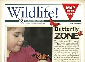 Seller image for Wildlife! Spring / Summer 1996 (Kind mit Schmetterling) mit Plan von International Conservation Park/Bronx Zoo for sale by Schueling Buchkurier