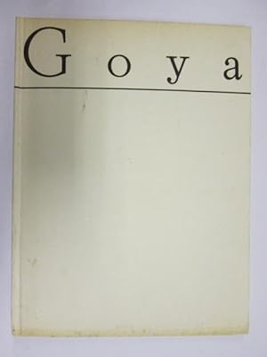 Seller image for GOYA for sale by Goldstone Rare Books