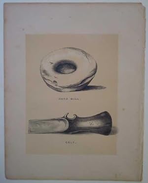 Hand Mill and Celt Loughborough Lithograph