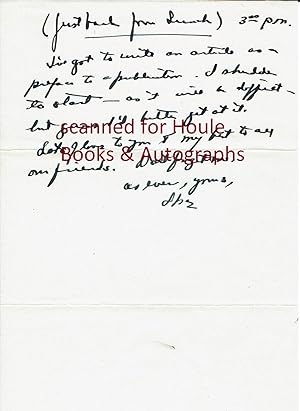 Autograph Letter Signed: Eisenhower, Dwight D.