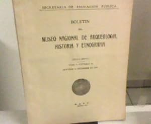 Boletin del Museo Nacional de Arqueologia, Historia y Etnografia. Epoca 6. Tomo I. Entrega 4a. Oc...
