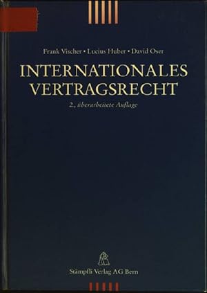 Bild des Verkufers fr Internationales Vertragsrecht zum Verkauf von books4less (Versandantiquariat Petra Gros GmbH & Co. KG)