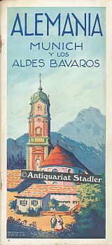 Immagine del venditore per Alemania. Munich y los Alpes bavaros. venduto da Antiquariat im Kloster