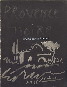 Seller image for Provence Noire. Couverture originale Picasso. for sale by Antiquariat im Kloster