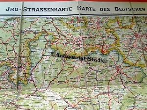 Iro-Straßenkarte, Karte des Deutschen Touring-Club : Blatt Nürnberg. Nord-Ost-Bayern, Thüringen, ...