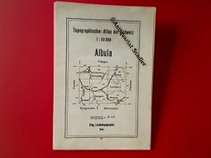 Topographischer Atlas der Schweiz. Albula.