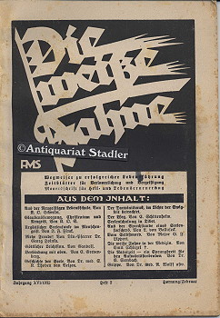 Die Weiße Fahne. XVI. Jahrgang. 1. Februar 1935. Heft 2. Neugeist. Rechtes Denken, Gutes Reden, R...