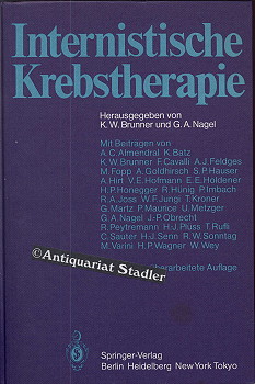 Bild des Verkufers fr Internistische Krebstherapie. zum Verkauf von Antiquariat im Kloster