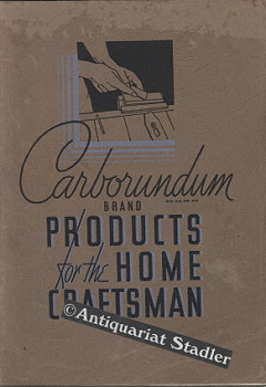 Seller image for Carbornundum Brand. Products for the Home Craftsman. for sale by Antiquariat im Kloster