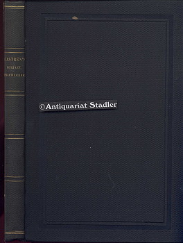 Immagine del venditore per M. Alexander Castren s Versuch einer Burjtischen Sprachlehre, nebst kurzem Wrterverzeichniss. Im Auftrage der Kaiserlichen Akademie der Wissenschaften herausgegeben von Anton Schiefner. (= Nordische Reisen und Forschungen von Dr. M. Alexander Castrn). venduto da Antiquariat im Kloster