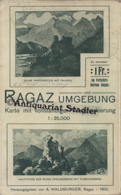 Bild des Verkufers fr Ragaz und Umgebung. zum Verkauf von Antiquariat im Kloster