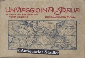 Immagine del venditore per Un viaggio in Australia. Dal 2 Aprile 1922 al 15 Agosto 1922. In ital. Sprache venduto da Antiquariat im Kloster