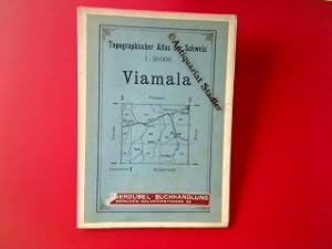 Topographischer Atlas der Schweiz. Viamala : Überdruck 1910.