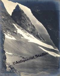 Bild des Verkufers fr Originalphotografie: Blick von Stoppelzieher gegen Sonnspitze. zum Verkauf von Antiquariat im Kloster