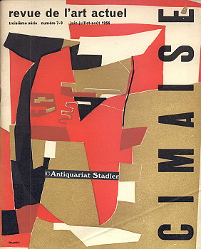 Immagine del venditore per Cimaise. Revue de l'art actuel. troisieme serie numero 7-8. juin-juillet-aout 1956. In franzs. u. engl. Sprache. Texte en franais et en anglais. venduto da Antiquariat im Kloster