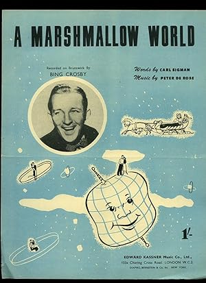 Seller image for A Marshmallow World [Vintage Piano Sheet Music] for sale by Little Stour Books PBFA Member