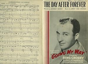 Seller image for The Day After Forever [Vintage Piano Sheet Music] From Paramount Movie Picture ''Going My Way'' for sale by Little Stour Books PBFA Member