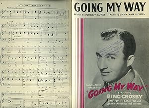 Seller image for Going My Way [Vintage Piano Sheet Music] From Paramount Movie Picture ''Going My Way'' for sale by Little Stour Books PBFA Member