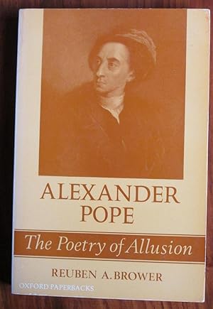 Seller image for Alexander Pope: The Poetry of Allusion for sale by C L Hawley (PBFA)