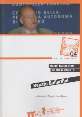 Bild des Verkufers fr Renato Ballardini.: '900 testimonianze; 4. zum Verkauf von Studio Bibliografico Adige