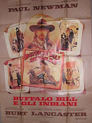 BUFFALO Bill e gli indiani. Paul Newman. Burt Lancaster. Regia di Robert Altman. [1976].