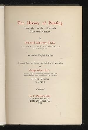 The History of Painting from the Fourth to the Early Nineteenth Century. Authorised English Editi...