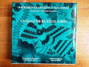 Imagen del vendedor de Patrimonio Artstico Nacional: Inventario de bienes muebles -- Ciudad de Buenos Aires I. a la venta por Mullen Books, ABAA