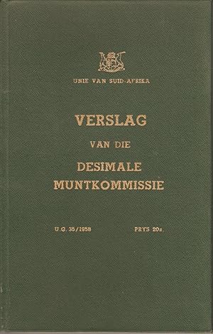 Image du vendeur pour Verslag van die Desimale Muntkommissie (association copy) mis en vente par Snookerybooks