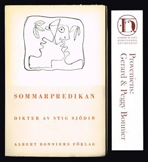 Seller image for Sommarpredikan. Dikter. for sale by Hatt Rare Books ILAB & CINOA