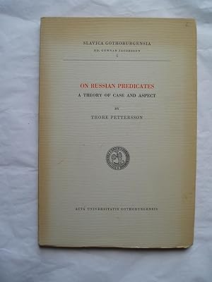 Seller image for On Russian Predicates: A Theory of Case and Aspect for sale by Expatriate Bookshop of Denmark